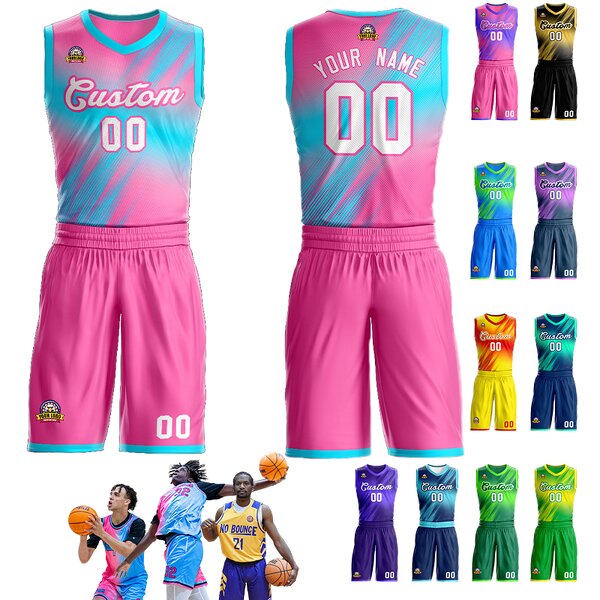 Basketball Jersey Factory - Wholesale Custom Quick-Dry Gradient Printed