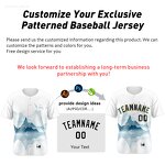 Baseball Jersey Factory - Custom Chinese Ink Painting Split Button