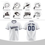 Baseball Jerseys Manufacturer - Wholesale Custom Stripe Bulk Personalized