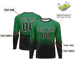 T-Shirt Factory - Wholesale Custom Oversized Gradient Long Sleeves
