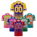 Football Jersey Manufacturer - Wholesale Short Sleeve Gradient Personalized