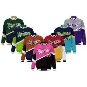 Men's Jackets Manufacturer - 2024 Winter Long Sleeve Canvas Letterman