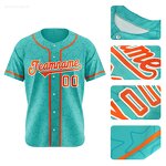 Baseball Jersey Factory - All Over Star Pattern Custom Team Name