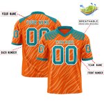 Football Jersey Factory - Wholesale Tiger Stripe Color Block Custom