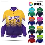 School Jacket Manufacturer - High Quality Men's University Gradient Custom