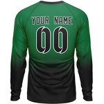 T-Shirt Factory - Wholesale Custom Oversized Gradient Long Sleeves
