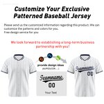 Baseball Jerseys Manufacturer - Wholesale Custom Stripe Bulk Personalized