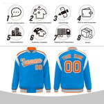 Men's Jackets Factory - OEM High-Quality Polyester Bomber Letterman