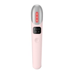 面部眼部按摩器供应商-代工2025 3合1抗衰老热气压振动缓解