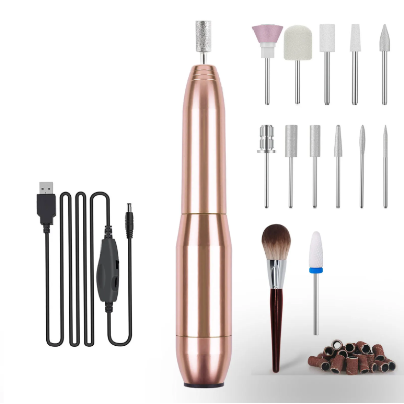 Electric Nail Drill Supplier - Bulk USB Rechargeable Safe Portable Grinding Polishing Machine