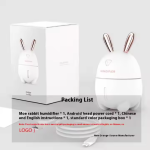 USB Table Fan Manufacturer - OEM Nouveau 3 Vitesses Silencieux Portable Rechargeable 1500mAh