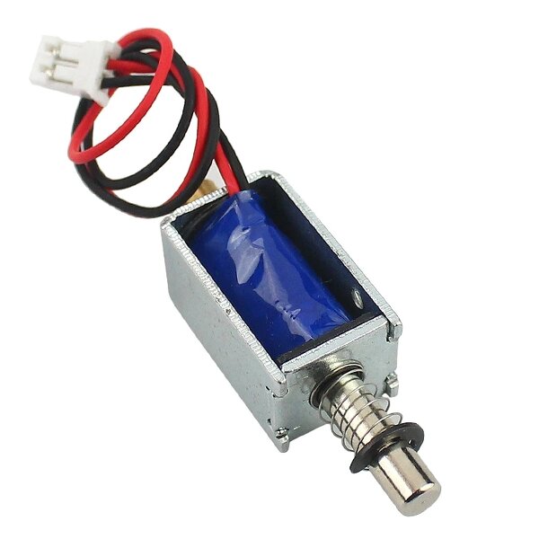 Solenoid Coil Manufacturer - Small DC12V Push-pull Stroke 4mm Mini