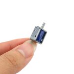 Electromagnetic Solenoid Valve Factory - LY011B DC 5v 4mm Travel Open