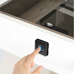 Biometric Fingerprint Lock Manufacturer - SYP02 Mini Keyless Drawer Locker