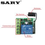 Access Control Remote Control Factory - DC12V 315mhz Wireless 10A Relay