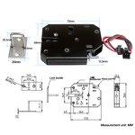 Electric Lock Manufacturer - XG-07C DC12V24V Express Storage Cabinet