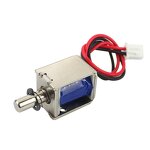Electromagnet Factory - LY02 DC12V Miniature Straight-through Push-pull