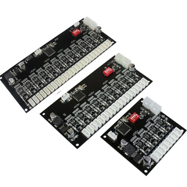 Electronic Lock Control Board Manufacturer - DC12V RS485 Multi-channel Cabinet