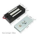 Electromagnetic Cabinet Lock Factory - LY60S Waterproof 60kg/80KG DC12v