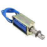 Electromagnetic Lock Manufacturer - LY05 DC6V 12V 24V Push-pull Stroke 10mm