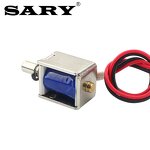 Electromagnet Factory - LY02 DC12V Miniature Straight-through Push-pull