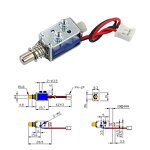 Electromagnetic Lock Manufacturer - LY011D DC5V/1A Push-pull Frame Stroke 4mm