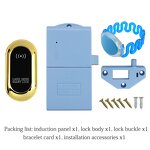 RFID Electronic Lock Factory - K128 Smart Drawer Induction Wardrobe