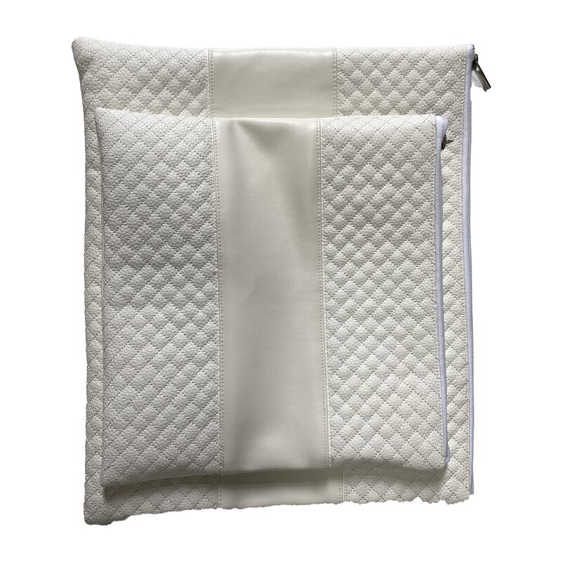 Tallit Bag Supplier - OEM Zippered Embroidered PU Leather Bag
