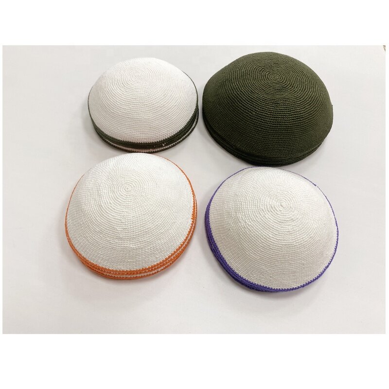 Knitted Kippah Supplier - OEM Crochet Prayer Hat Ethnic Hat