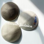 Cotton Linen Kippot Manufacturer - OEM Designer Custom Wholesale