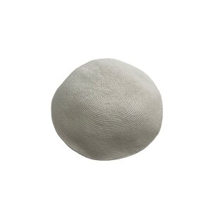 White Kippah Supplier - OEM DMC Hand Crochet Men's Kippot