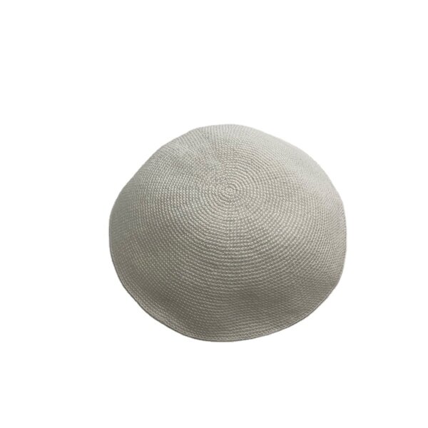 White Kippah Supplier - OEM DMC Hand Crochet Men's Kippot