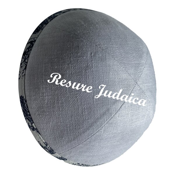 Linen Yarmulke Manufacturer - OEM Black Hand Made 100% Linen