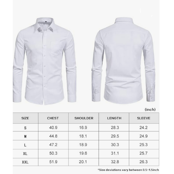 Men's Shirt Manufacturer - OEM Cotton Button Long Sleeve Shirt