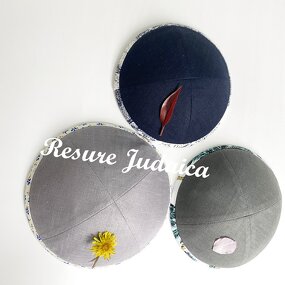 Linen Kippah Supplier - OEM Jewish Cap Judaica Wholesale