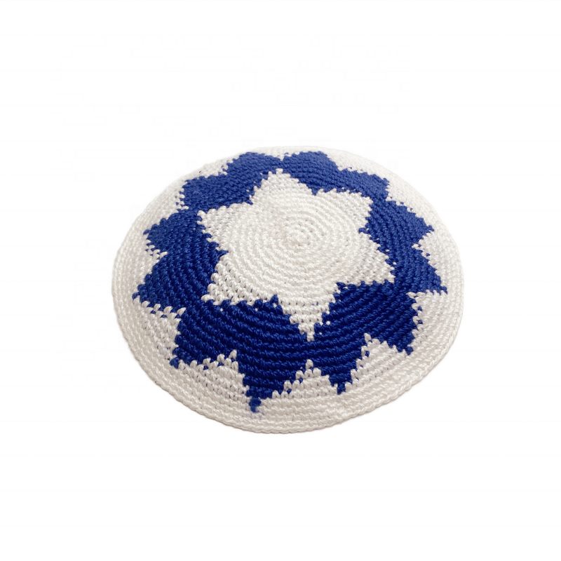 Kippot Supplier - OEM DMC Cotton Jewish Crochet Kippah