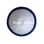 Denim Kippah Manufacturer - OEM 6 Panels Cotton Linen Kippot