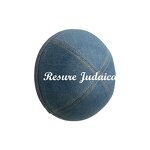Jewish Kippah Factory - OEM Denim Kippah Custom Embroidered Logo