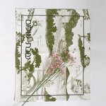 Cloth Napkins Supplier - OEM White Wedding Embroidered Linen