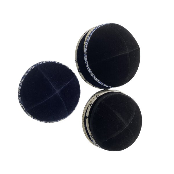 Velvet Kippa Supplier - OEM Wholesale Judaica Israel Custom