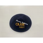 Velvet Kippah Manufacturer - OEM Custom Embroidery Weddings Suede