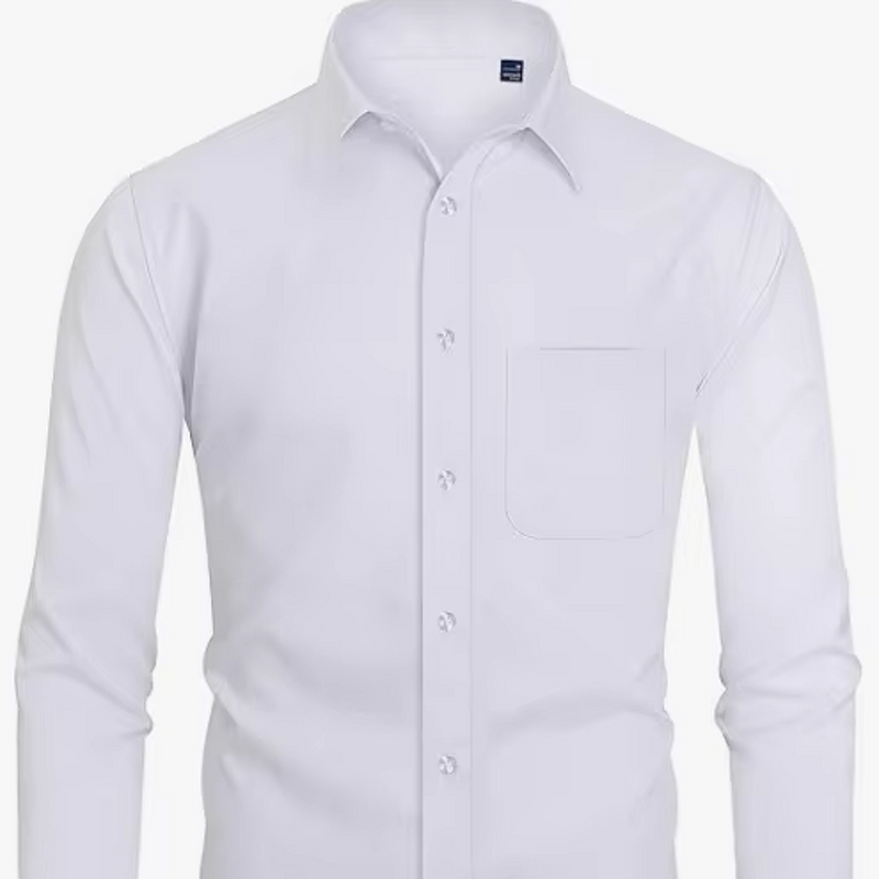 Button Shirts Supplier - OEM Long Sleeve Slim Fit Casual Shirt