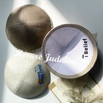 Linen Kippot Factory - OEM New Design 2025 Factory Price