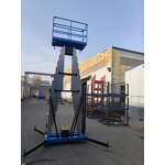 Double-Mast Aluminum Alloy Lifting Platform Factory - New Hydraulic Narrow Spaces