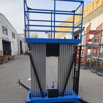 Double-Mast Aluminum Alloy Lifting Platform Factory - New Hydraulic Narrow Spaces