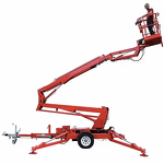 Telescopic Boom Lift Factory - New Xentura Electric Hydraulic 15m Foldable
