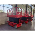 Mobile Hydraulic Scissor Elevator Manufacturer - New Steel Construction 300kg Capacity