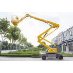 Electro-hydraulic Scissors Lifting Platform Factory - Practical New High-visibility Rolling
