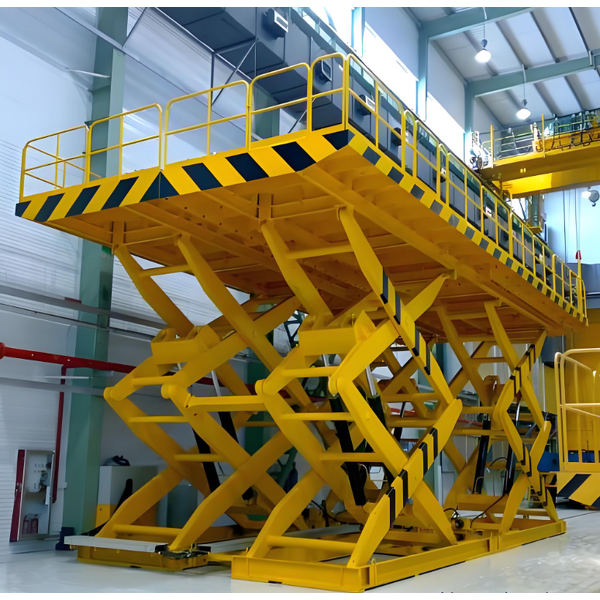 Scissors Lifting Platform Manufacturer - Heavy Cargo Handling Electro-hydraulic Fixed