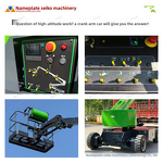 Self-Propelled Electric Hydraulic Lift Truck Factory - New Construction 18m Telescopic